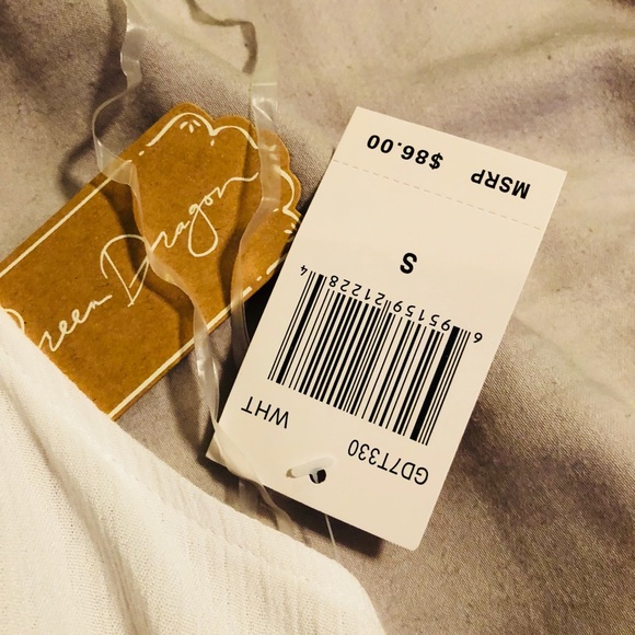 NWT white beach dress  - Picture 4 of 8